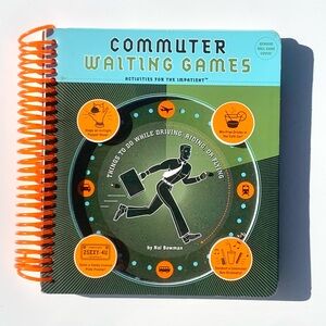 Commuter Waiting Games Book By Quirk Productions inc. and Headcase Designs Used